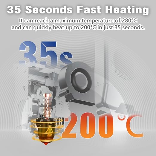 Original 3D Printer Nozzle for FLASHFORGE Adventurer 5M Hotend,3S Quick Detachable Nozzle,Up to 280℃ High Temp 32mm³/s High Flow Nozzle,Adventurer 5M Pro Nozzle（0.25mm,0.4mm,0.6mm)