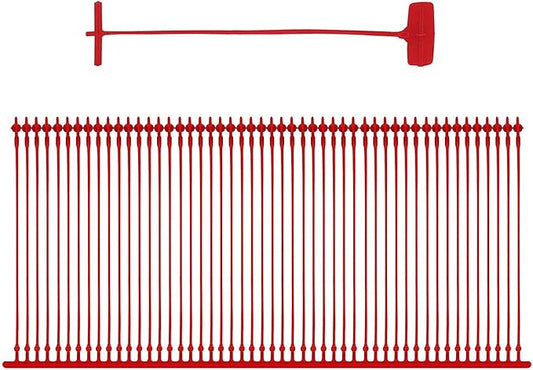 75mm(3 Inch) Red Tag Gun Barbs (Fasteners) for Any Standard Price Labels Clothing Tagging Attachers - 5000 Pcs