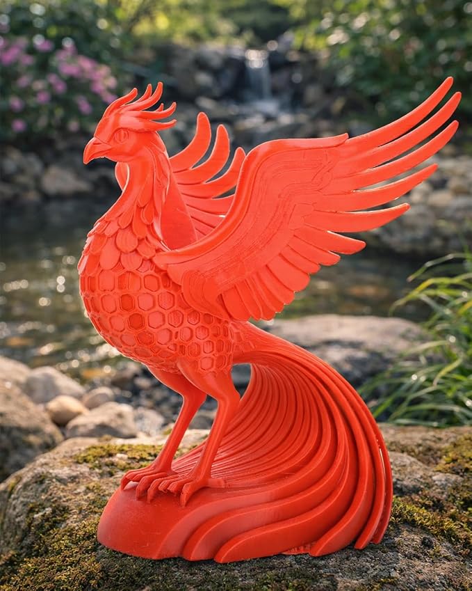 3DHoJor PLA Filament 1.75mm,3D Printer Filament,1kg Cardboard Spool (2.2lbs), Dimensional Accuracy +/- 0.03 mm,Odor Free, Clog Free, No Brittle Filaments,Fit Most FDM 3D Printer,Red