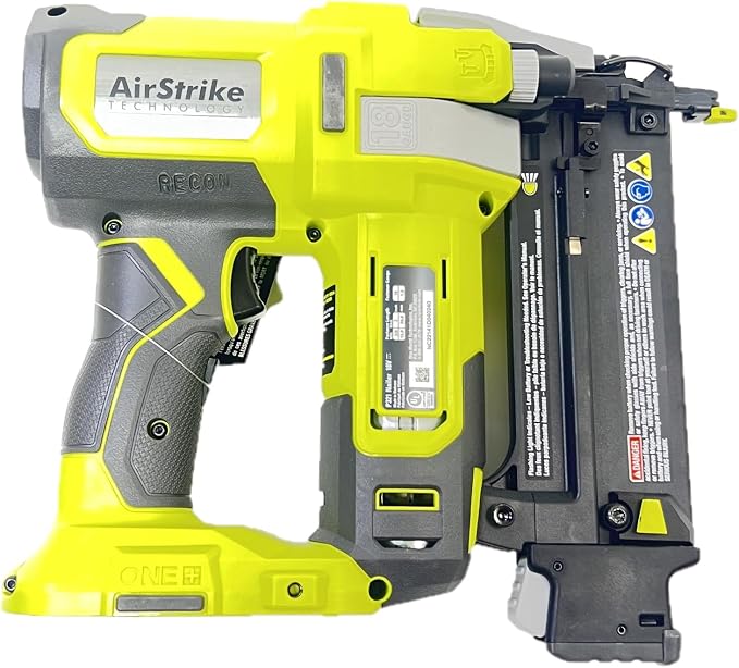 Ryobi 18V ONE+ 18-Gauge Cordless Airstrike Brad Nailer (Tool Only) P321 | Battery and Charger Sold Separately