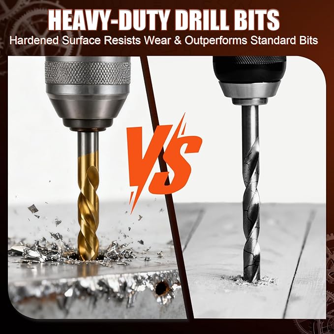 coobeast Thread Repair Kit, Thread Repair Tool with HSS Drill Bit & 30pcs 304 Stainless Steel Inserts, Complete Helicoil Rethreading Tool Set for Automotive Engine with Portable Carry Case M6x1.0