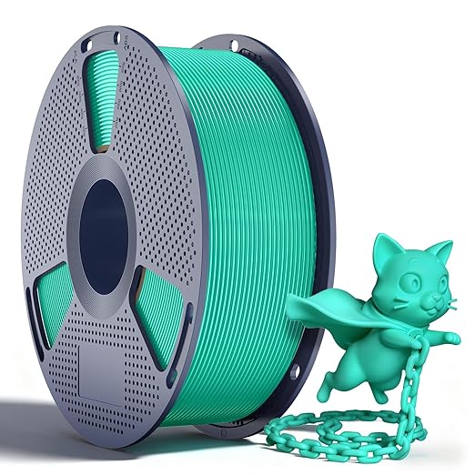 SUNLU PLA+2.0 Filament 1.75mm, Upgraded Tougher & Stronger PLA Plus for 3D Printers, Smooth & Neatly Wound, ±0.02mm Accuracy, 1KG Spool (2.2lbs),Mint Green