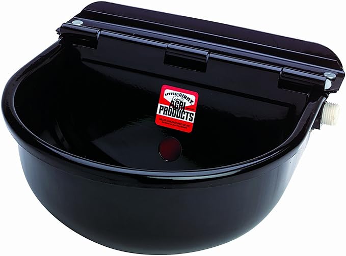 Little Giant® Automatic Livestock Waterer | Epoxy Coated Automatic Stock Waterer for Horses, Cows and Hog | Auto Horse, Pig, and Cattle Drinker