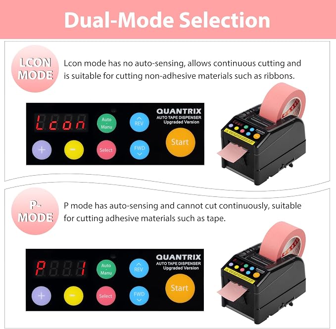 Upgraded Ribbon Cutting Machine, 999mm Max Cut Length,Automatic Tape Dispenser, Ideal for Businesses, Schools,Shipping, Gift Wrapping, Restaurants,Homes