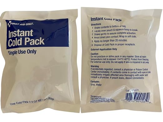 First Aid Only 91323 ANSI A 2021 and OSHA Compliant First Aid Kit, 10-Person Emergency First Aid Kit for Business, Home, Car, and Worksites, 76 Pieces