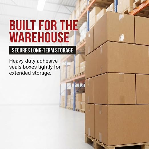 Tape Logic Packing Tape (36-Rolls), 2" x 55 yd - Heavy Duty Packaging Tape Refill for Shipping, Moving, Order Fulfillment, Acrylic 2.6 Mil