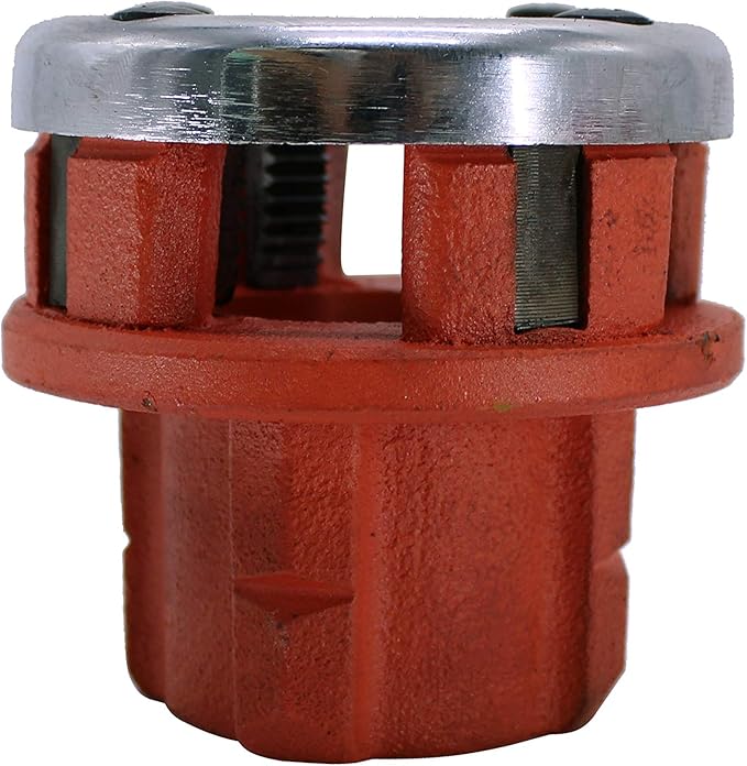 HFS(R Ratchet Pipe Threader Kit - Ratcheting Pipe Threading Tool Set with 5 Dies 3/8", 1/2", 3/4", 1", 1-1/4"
