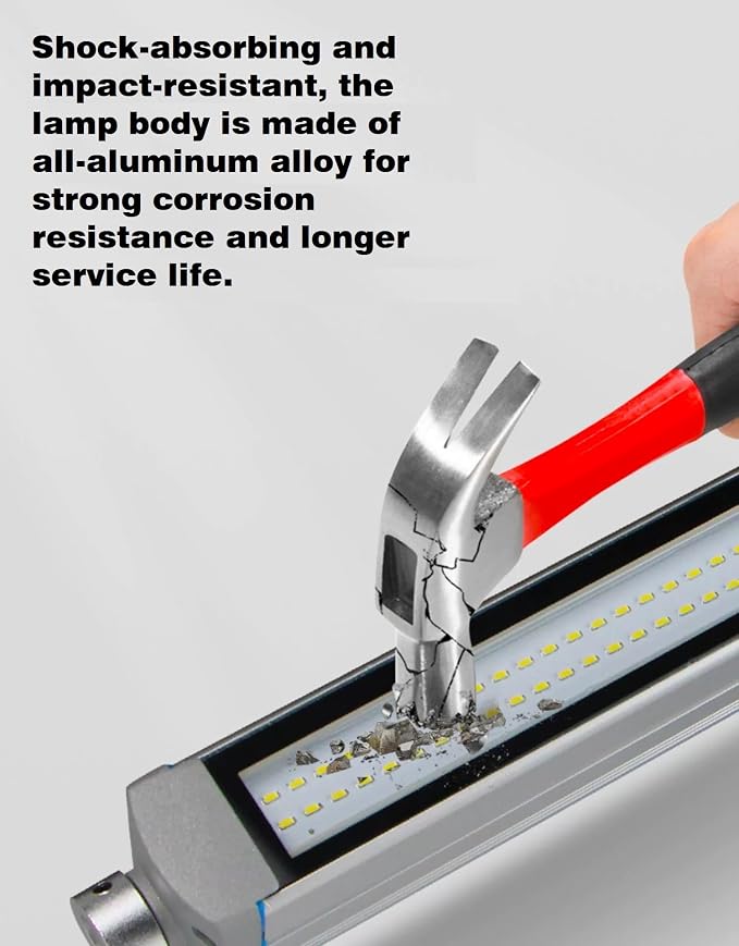 Industrial/Machine LED Tube Light, 20W 110-220V IP67 Explosion Proof Lamp CNC Machine Interner Lighting White Light (20)
