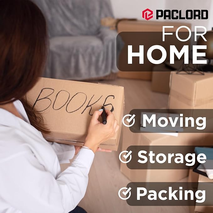 Tall Cardboard Boxes 4"L x 4"W x 12"H (Pack of 6) - USA-Made Packing Boxes for Moving, Shipping, or Storage - USPS, UPS, FedEx Approved - Professional Packing Supplies for Moving | USA-Made Packing Boxes for Moving, Shipping, or Storage - USPS, UPS, Fe...