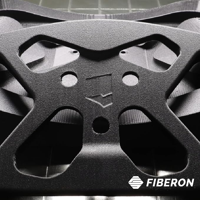Polymaker Fiberon PA12-CF10 Nylon Filament 1.75mm Black 3kg, Low Moisture Sensitivity PA12-CF Carbon Fiber Nylon 1.75mm 3D Printing Filament
