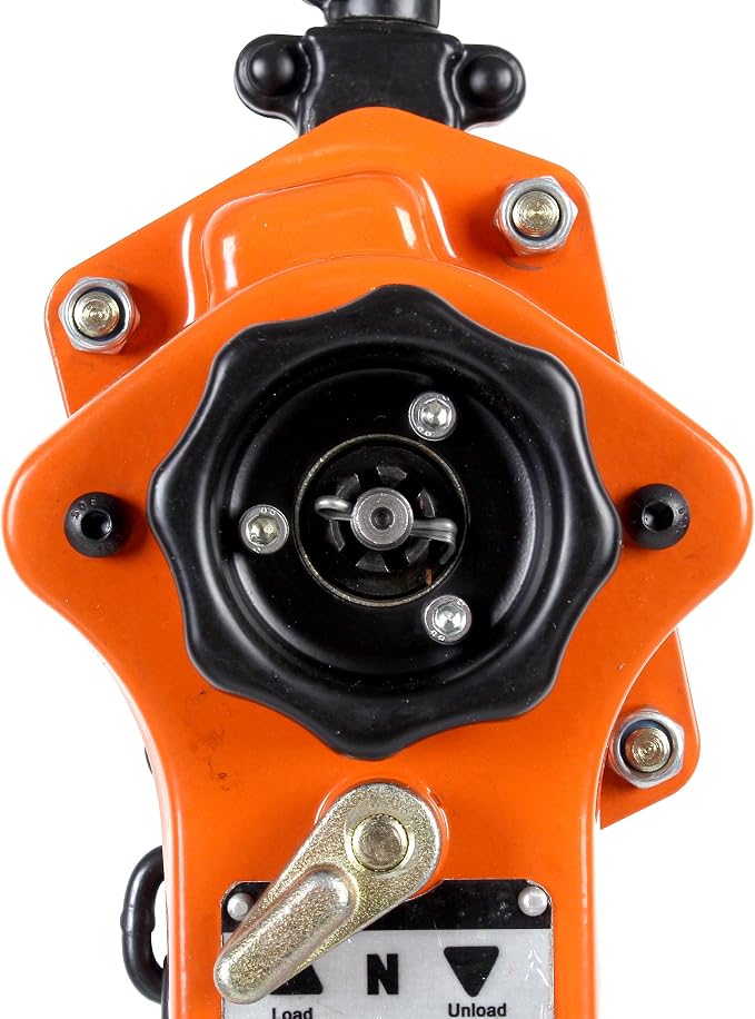 Lever Chain Hoist, 1.5 Ton / 3300 lbs Capacity, 10ft G80 Chain, Manual Ratchet Hoist for Lifting, Pulling and Binding Heavy Loads | TUV GS & CE Certified for Professional Use