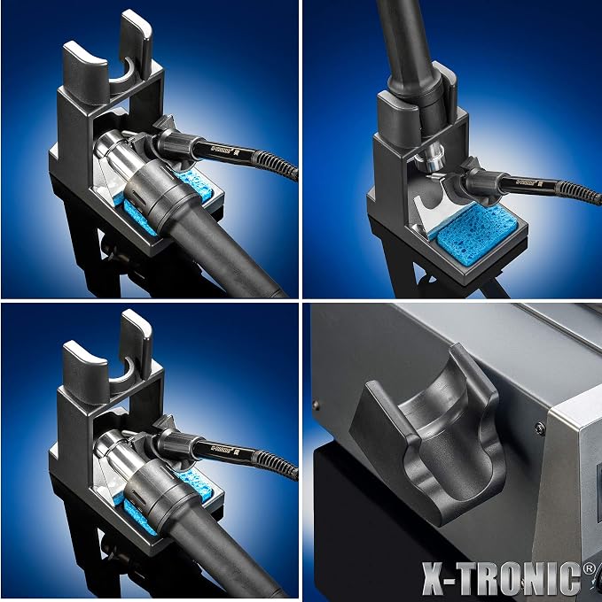 X-Tronic 4040-PRO-X • Platinum Series • 700 Watt Hot Air Rework Soldering Iron Station • Brushless DC Vortex Blower Air System • C/F Conversion, 0-30 Min Sleep, Calibration & Auto Cool Down Features!