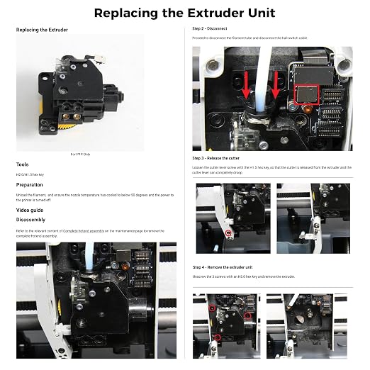 ENOMAKER Bamboo Lab P1 Extruder Unit for P1P,P1S 3D Printer,High-Extrusion Force Stainless Steel Dual Gear with Filament Break Detection,Anti-Slip Complete Toolhead Extruder Assembly Replacement Parts