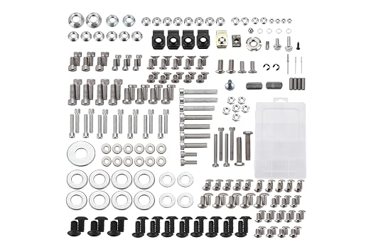 Light Bee Motorcycle Full Body Screws Fairing Bolts Kit Body Screws Nuts for Light Bee Sur-Ron Sur Ron S X260 X160 X260 X160 Electric Bike
