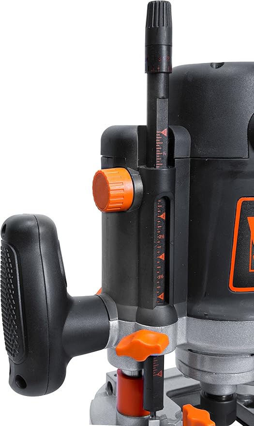 WEN RT6033 15-Amp Variable Speed Plunge Woodworking Router Kit with Carrying Case & Edge Guide