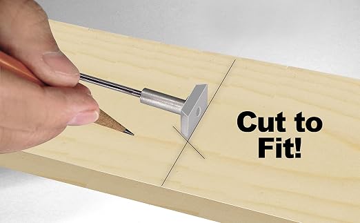 Extendable Measuring Stick Tool | Pinch Stick for Woodworking | No Numbers, No Mistakes | Carpentry, Woodworking, Hobbies, and Remodeling Projects.
