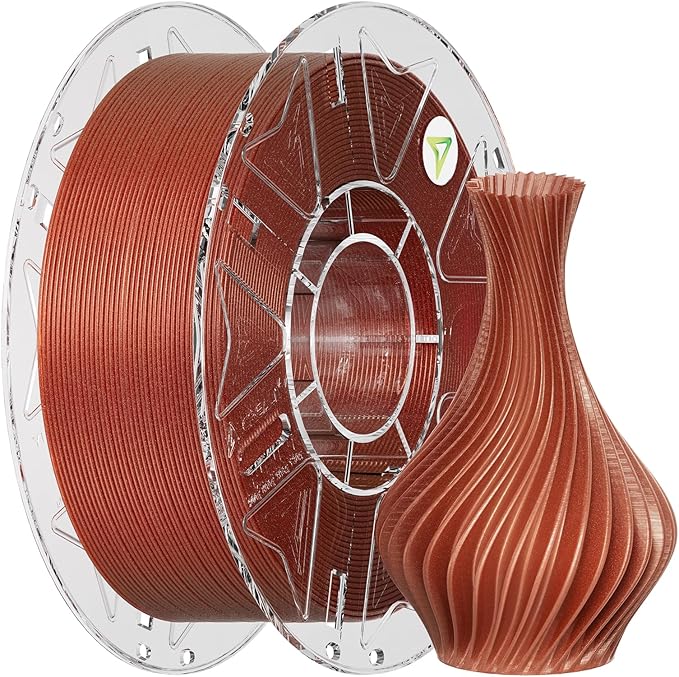 Creality Hyper PLA Galaxy Filament 1.75mm 1KG, Starry Sparkle PLA 3D Printer Filament with RFID, Designed for High Speed 30-600mm/s, Cosmic Shine for Artistic and Decorative Prints (Stardust Coffee)