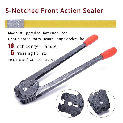 All-in-One Banding Strapping Kit-4Set+2pcs PP Strapping+100pcs Seals