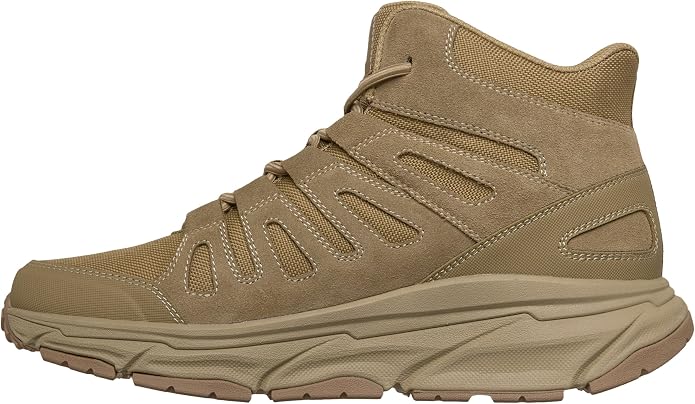 Skechers mens D'lux Walker Sr Hands Free Slip Ins Tactical Boot