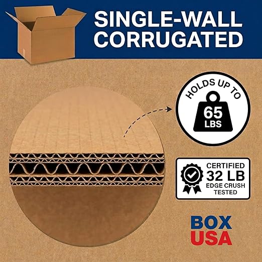 AVIDITI 12 x 12 x 11 Corrugated Cardboard Boxes, Small 12"L x 12"W x 11"H, Pack of 25 | Shipping, Packaging, Moving, Storage Box for Home or Business, Strong Wholesale Bulk Boxes | Small Boxes 12"L x 12"W x 11"H Corrugated Cardboard for Home, Business,...