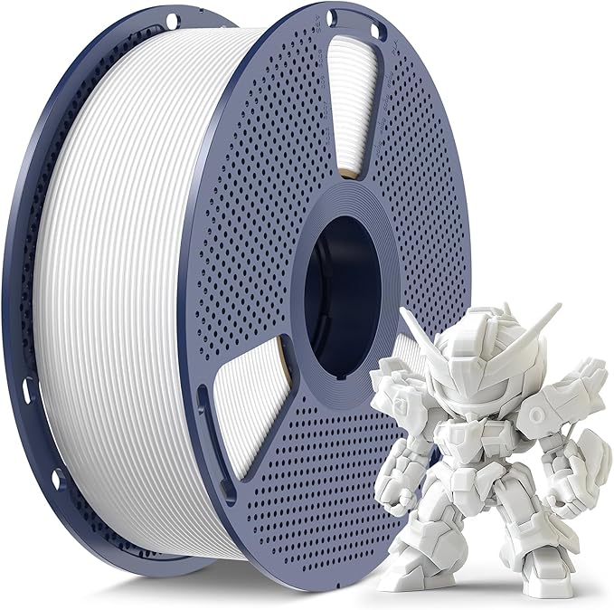 SUNLU High Speed PLA Filament 1.75mm, Meta White 1KG Spool | ±0.02mm accuracy, tough impact resistant, neat wound no tangles, fits FDM printers, PLA Meta 1.75mm White 1KG (2.2lbs)