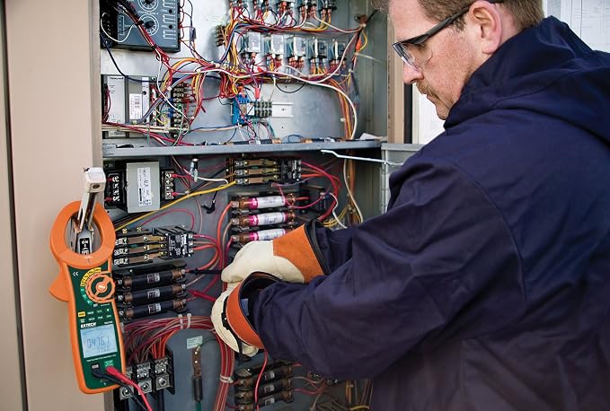 Extech MA1500: 1500A True RMS AC/DC Clamp Meter + NCV | 1500A AC/DC, True RMS, 0.7in jaw, variable frequency control (VFC), low pass filter, NCV, relative