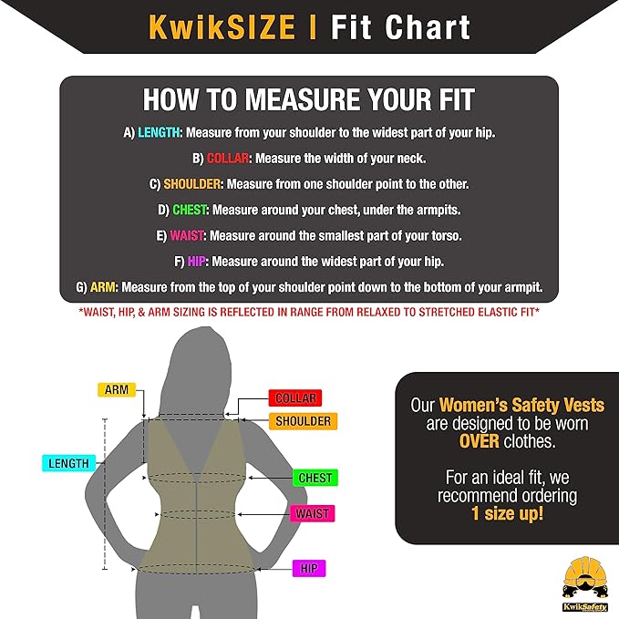 KwikSafety - Charlotte, NC - RoadBOSS Economy & Premium Safety Vest for Women [SNUG-FIT] Class 2 ANSI Tested OSHA