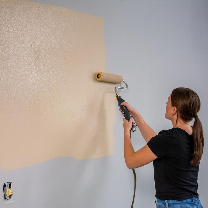 Wagner Spraytech 2461319 PowerFlow EZ Roller, Multi-Room Electric Powered Direct Feed Paint Roller, Great for Large and Multi-Room Painting Projects