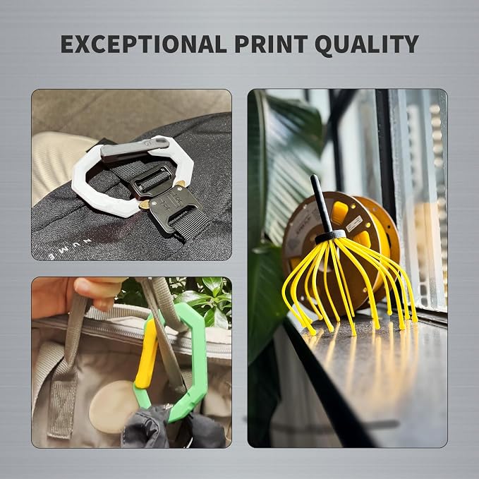 OVERTURE Super PLA+ Filament 1.75mm, Toughness Enhanced PLA Plus, Professional Toughness 3D Printer Filament 1kg (2.2lbs), High Precision +/- 0.02mm (White)