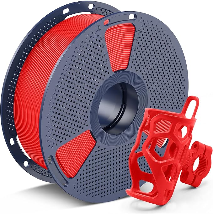 SUNLU PETG Filament, High Strength PETG 3D Printer Filament 1.75mm, Dimensional Accuracy +/- 0.02mm, 1KG (2.2lbs), Red
