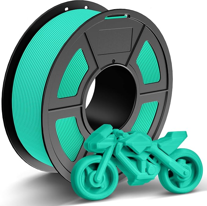 TECBEARS Mint Green PETG Filament for 30mm/s - 600mm/s High Speed Printing | 1kg Spool, 1.75mm Filament accuracy +/- 0.02 mm, Neatly Wound Filament, Fit Most FDM Printers and Bambu Labs Printer