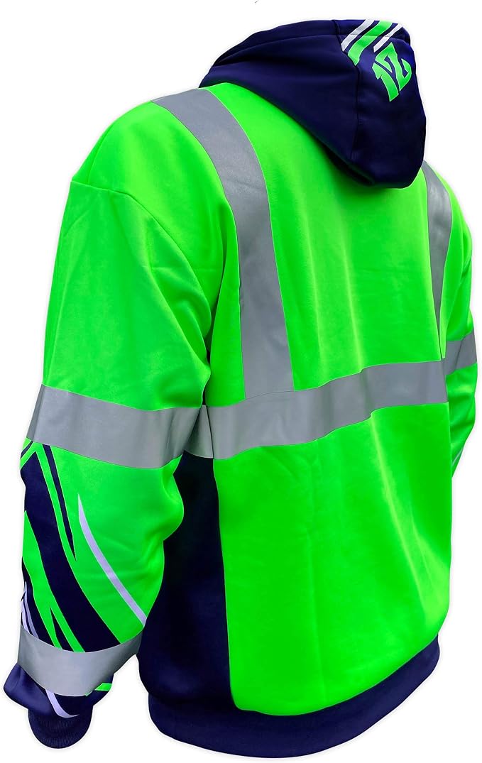 SafetyShirtz SS360 ANSI Class 3 Type R Graphic Hoodie
