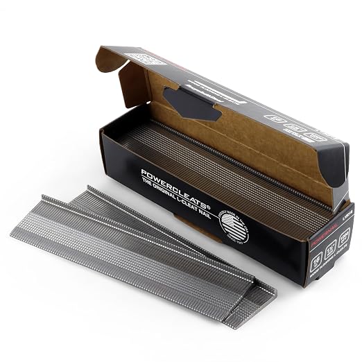 Powernail L150165 16 Gauge 1-1/2 Inch Length L-Cleat Nail for Hardwood Flooring (1 case of 5-1000ct boxes)