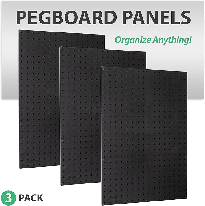 Nerf Organizer KIt - Pegboards, Peg Board Bins & Peg Hooks