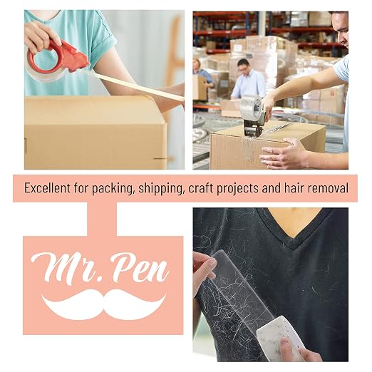 Mr. Pen- Packing Tape, 8 Pack, 2 Inch Wide, 60 Yards, Clear | Heavy Duty Packing Tape for Shipping, Packaging, Moving and Storage