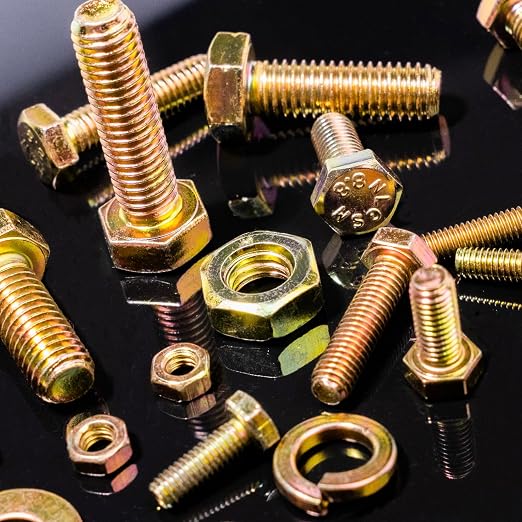 966PCS Metric Bolt Assortment Kit - M4,M5,M6,M8 Grade 8.8 Alloy Steel Bolts and Nuts Kit with Professional Sturdy Labeled Storage Box, 12-30mm, for DIY, Automotive, Furniture & Machinery Repair