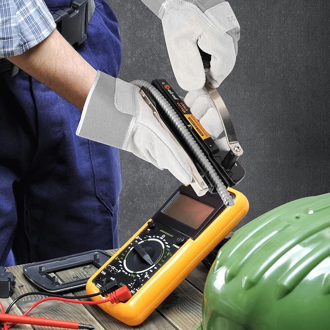 BX/MC Cable Cutter Compatible with Easily Cutting Armored Cables - BX, AC, MC, MCAP, and Greenfield Cables, Cutting Depth Can Be Adjusted Between Standard MC and Reduced-diameter MC, Black