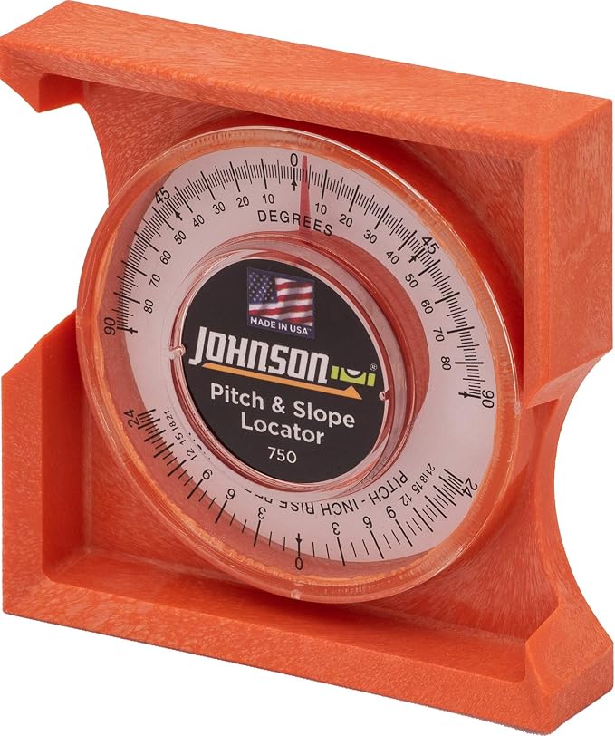 General Tools LCD Moisture Meter Bundle with Johnson Pitch & Slope Locator