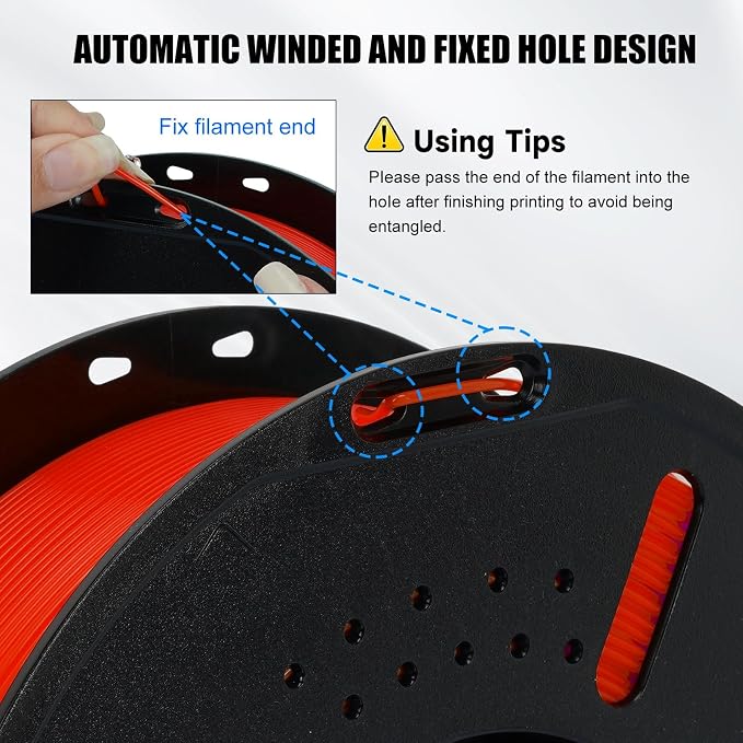 Kingroon High Speed PETG Bundle 3D Printer Filament 1.75mm, Rapid Filament for 30-600mm/s Hyper Printing Filament, Dimensional Accuracy +/- 0.03 mm, 16 kg Plastic Spool (35.2lbs（Mixed Colors）