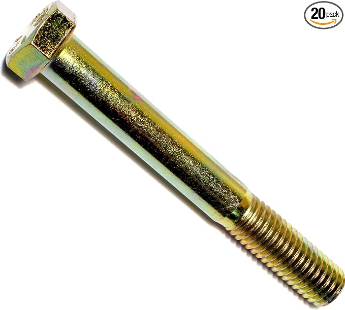 Hard-to-Find Fastener 014973253615 Grade 8, 1/2-13 x 4-Inch, 20-Piece
