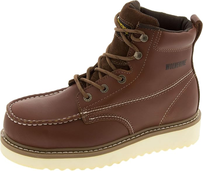 Wolverine Moc-Toe Steel-Toe EH 6" Work Boot Men's