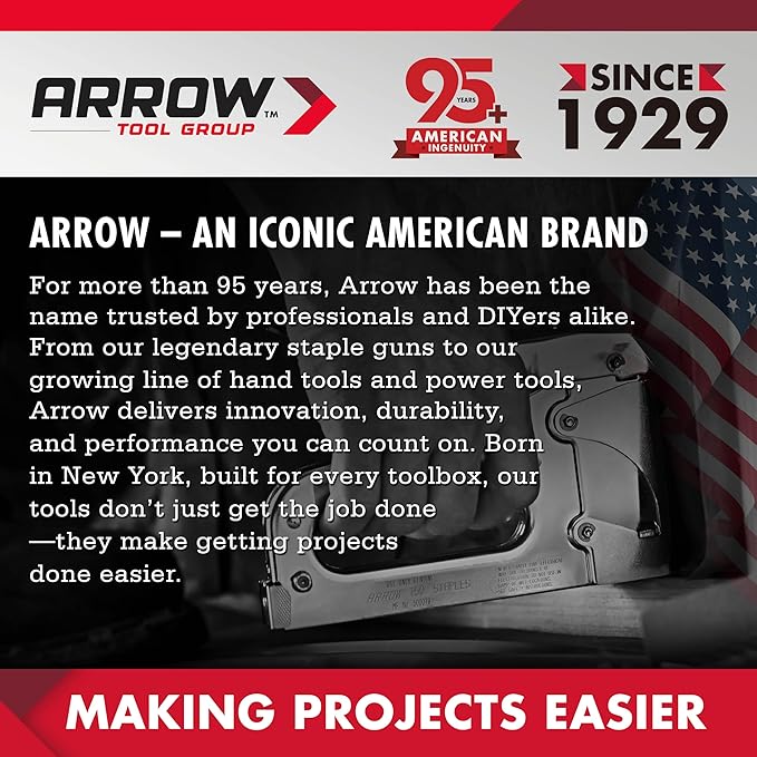 Arrow Electric Staple Gun, 5 in 1 Cordless Staple Gun for Upholstery with 3000Pcs Staples and Nails, 3.6V Rechargeable Heavy Duty Band Nailer with Staple Remover, for Wood, Home, DIY, ET501C