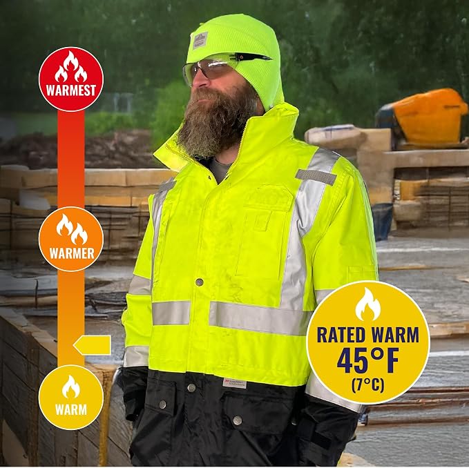 Ergodyne 8386 Type R Class 3 Outer Shell Jacket