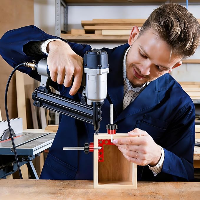 Corner Clamp for Woodworking, 90 Degree Right Angle Clamp, 8 Pack 5.5" & 2.5" Aluminum Alloy Positioning Squares for Cabinets & Picture Frames