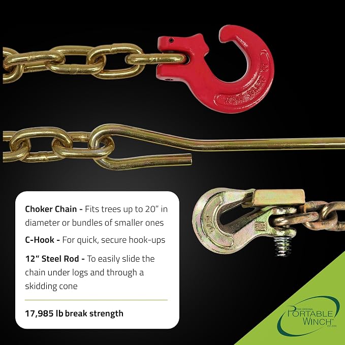2.1 M Choker Chain and Grab Hook with Latch