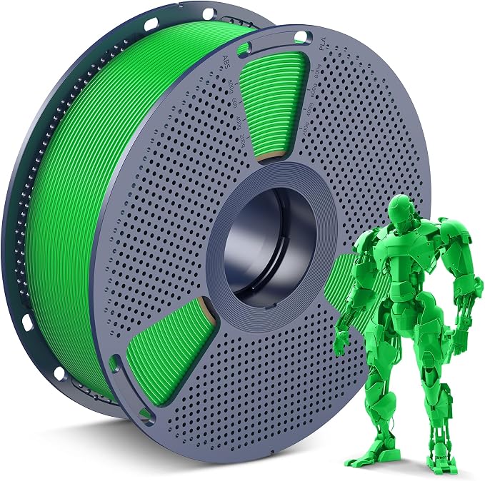 PLA 3D Printer Filament, SUNLU Neatly Wound PLA Filament 1.75mm Dimensional Accuracy +/- 0.02mm, Fit Most FDM 3D Printers, Good Vacuum Packaging Consumables, 1kg Spool (2.2lbs), 330 Meters, PLA Green