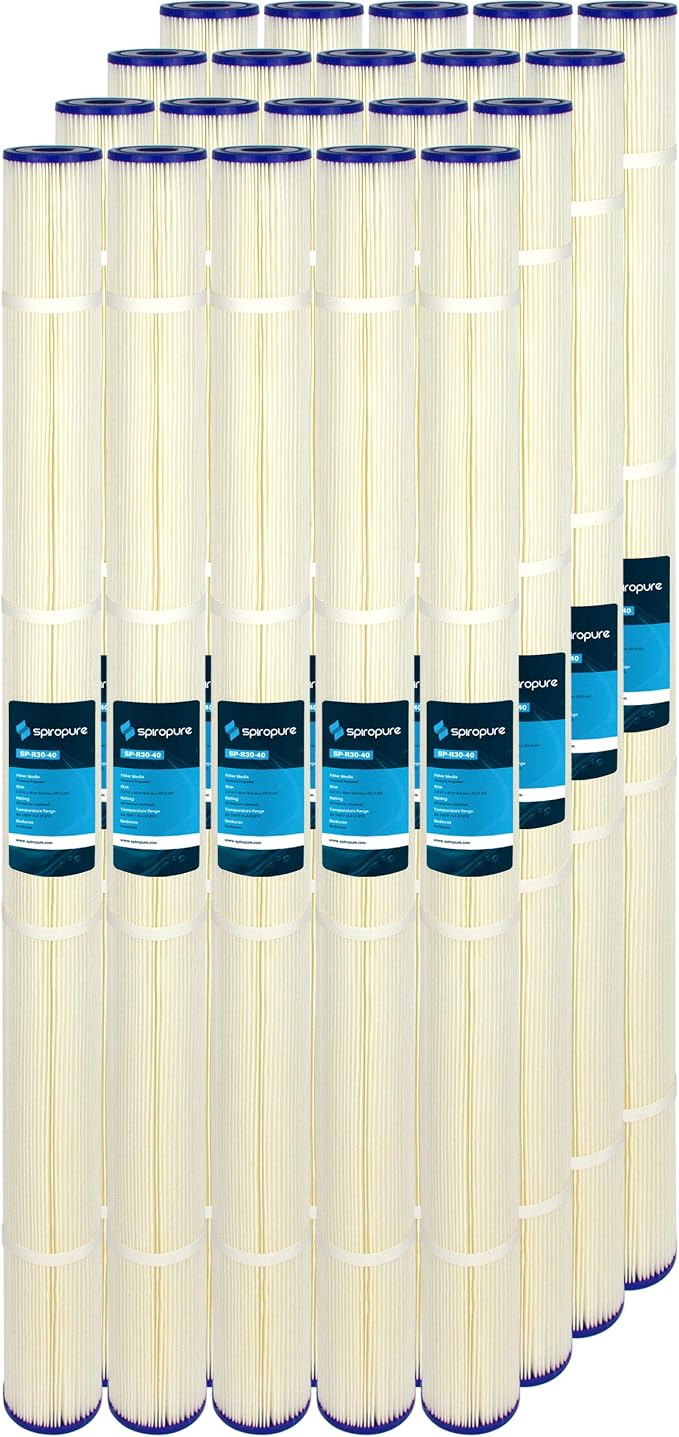 SpiroPure 40x2.5 30 Micron Sediment Water Filter SPC-25-4030 (Case of 20)