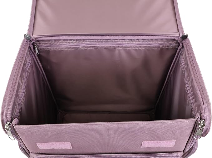 Everything Mary Premium Collapsible Scrapbook Case Tote Bag – Spacious Craft Storage with Multiple Pockets for Art Supplies, Tools & Essentials – Portable, Durable & Foldable