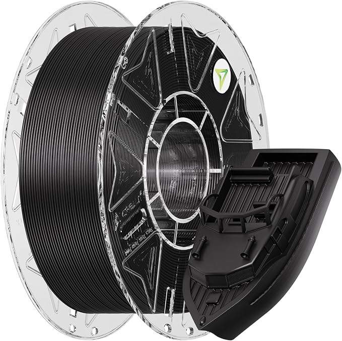 Creality Hyper PA612-CF Carbon Fiber Nylon Filament 1.75mm, 1KG (2.2lbs) Spool, High-Strength & Lightweight Engineering 3D Printing Material, Superior Toughness and Dimensional Stability, Black