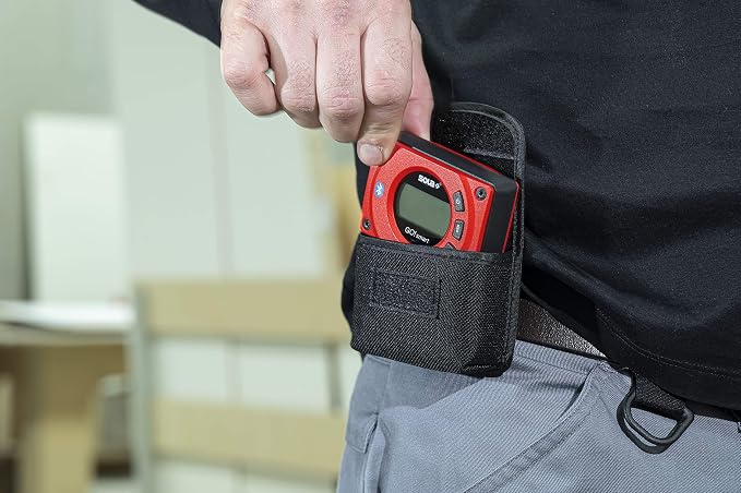 SOLA GO! Smart Digital Pocket Level with Bluetooth, Magnetic 3-Inch